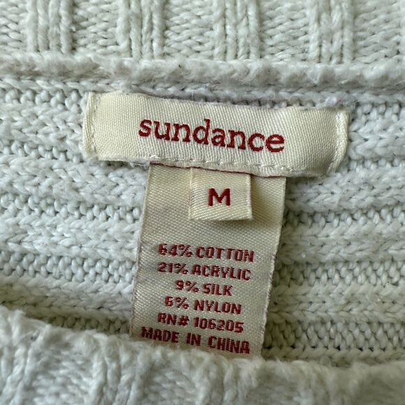 Sundance Silk Blend Sweater Size Medium - Picture 2 of 2